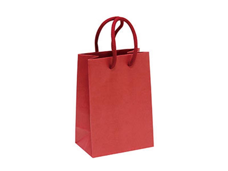 4K(大6K)手提紙袋-微醺紅